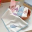 Set 5 khăn mặt kuromi cho bé kích thước 29x29cm siêu mềm mại thấm hút tốt