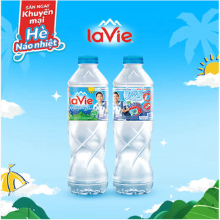 Thùng 24 Chai Nước Khoáng Thiên Nhiên La Vie 500ml - nguyên bản