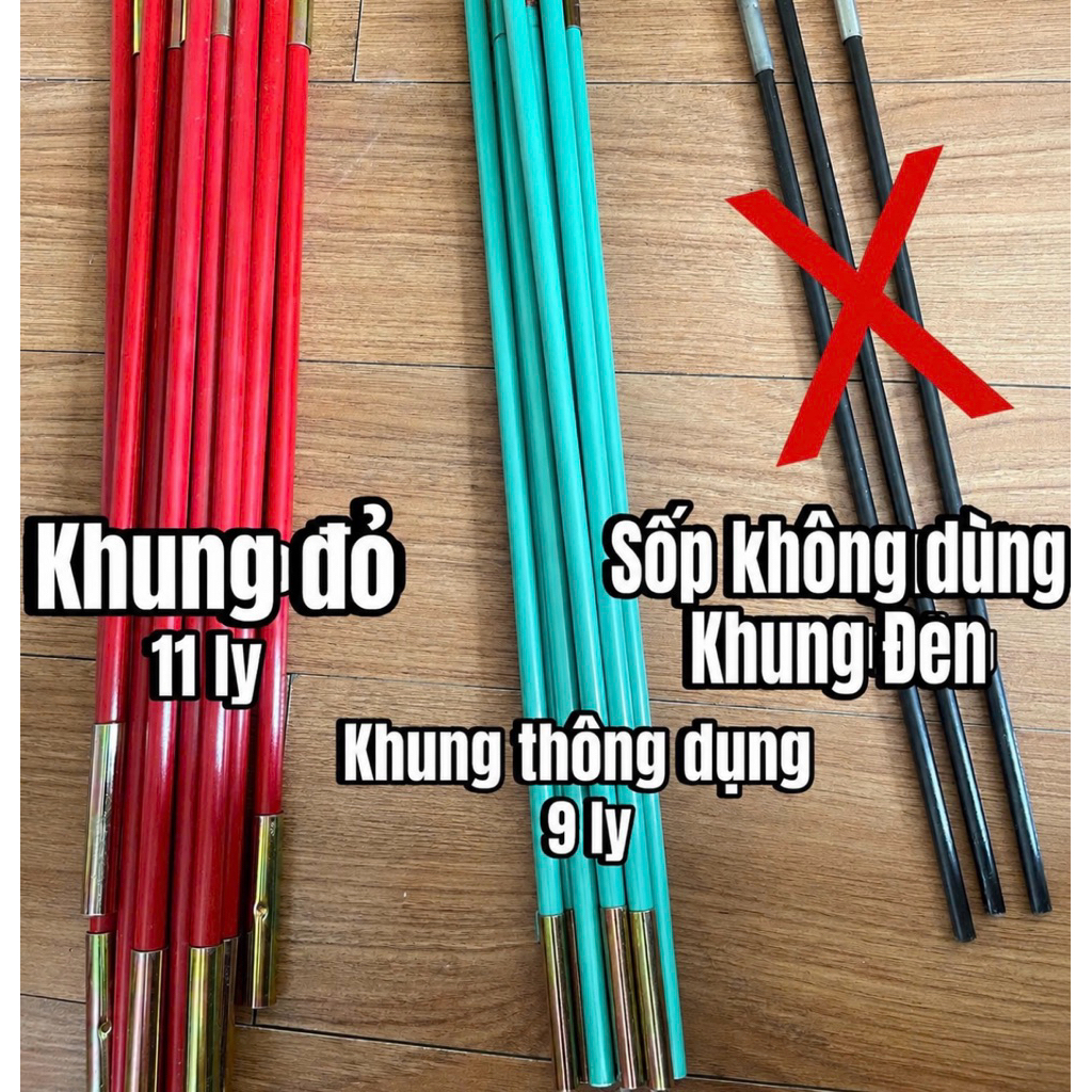 Lều bay đi biển che nắng ĐẶC BIỆT TRƠN - TRƠN MIX