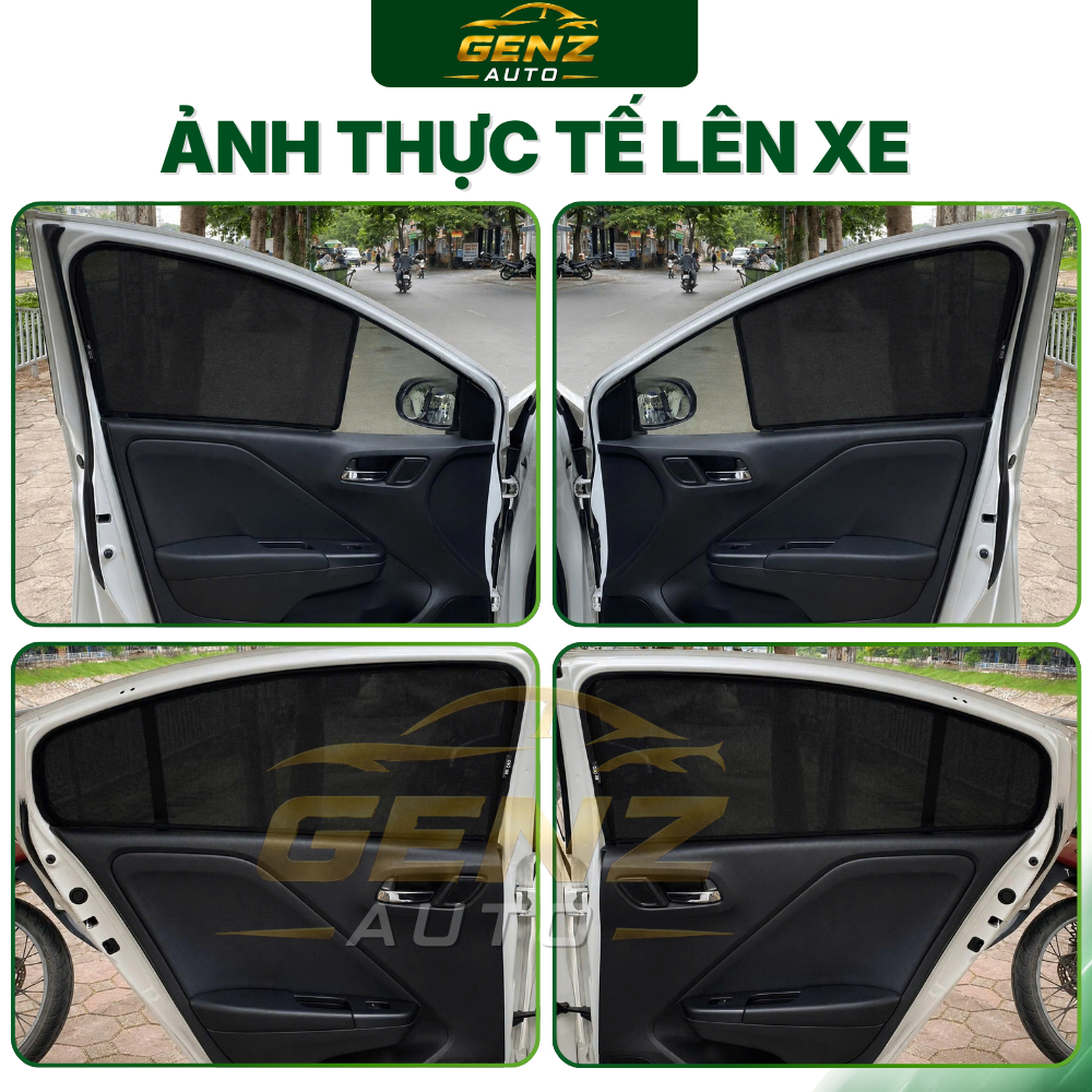 Rèm che nắng xe Mazda Cx8 2019 - HIỆN NAY - hít nam châm cao cấp, vừa khít 4 cửa xe