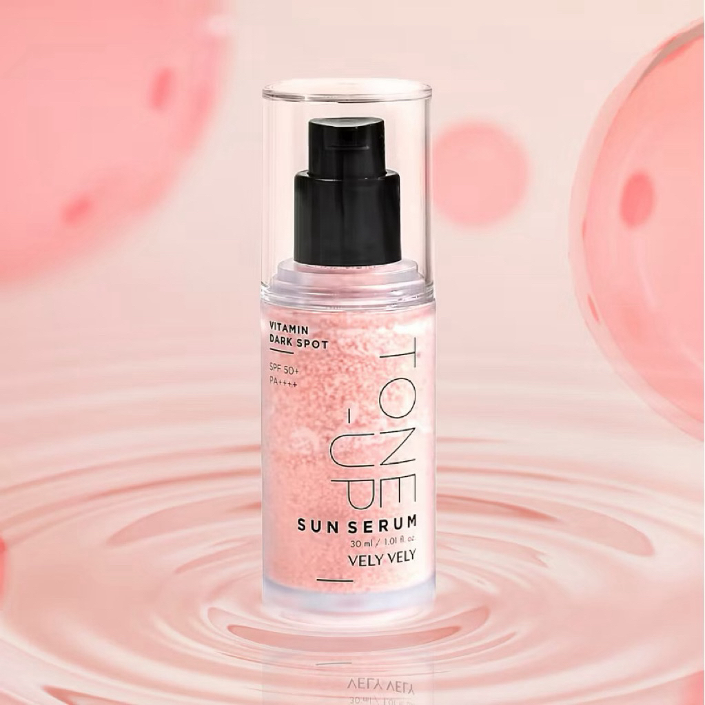 Serum kem Chống Nắng Vely Vely Vitamin Tone-Up Sun Maxclinic Hàn Quốc hạn 2029 Lọ 30mL, Chống Nắng Và Nâng Tone  IS456