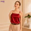 Combo 2 Áo Hai Dây Lụa Satin annie Cổ Ngang 6047 Mặc Trong Vest Sang Chảnh, Mềm Mịn Thoáng Mát Dễ Phối Đồ