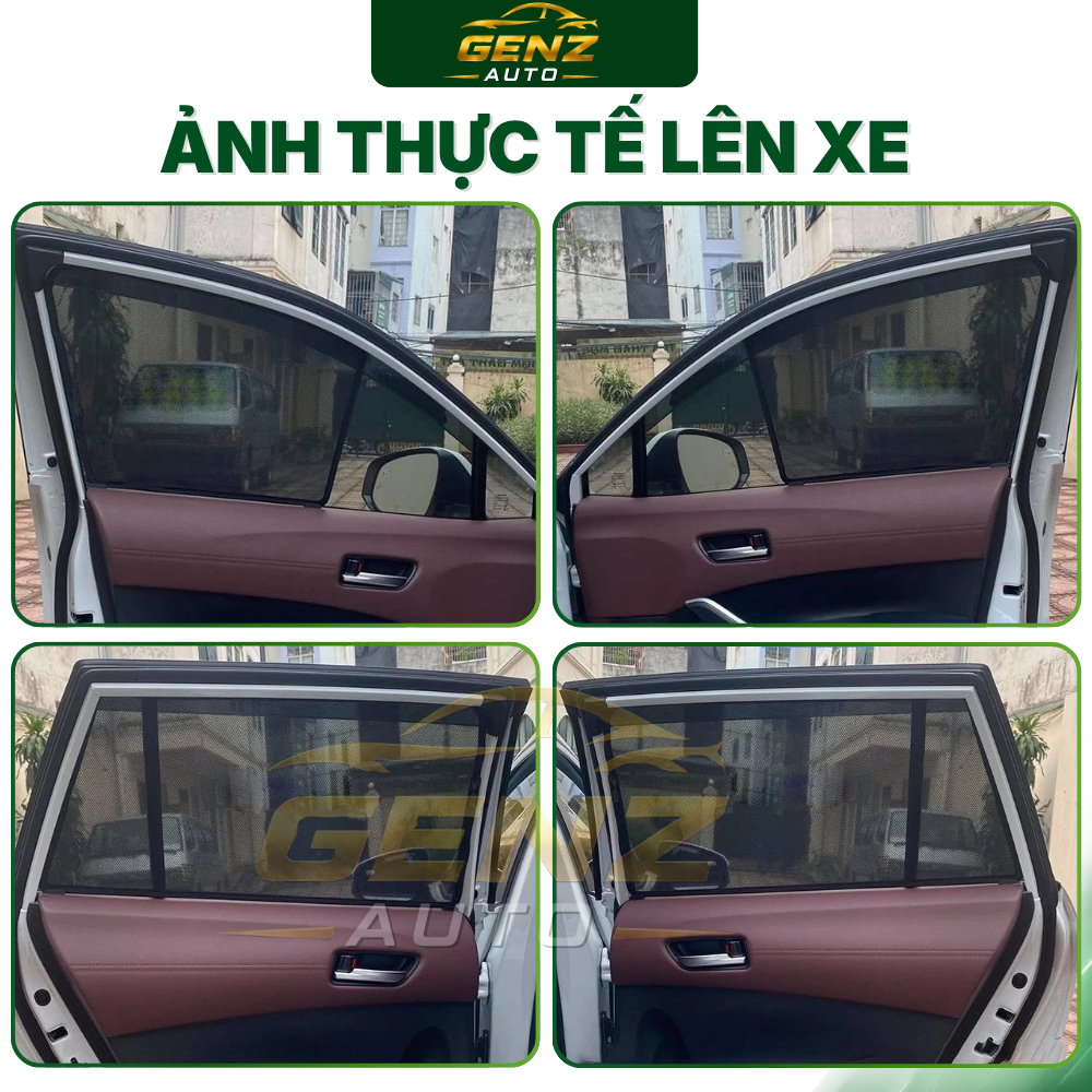 Rèm che nắng xe Kia Carnival 2022- HIỆN NAY - 4 và 6 cánh cửa nam châm hít chắc chắn cao cấp