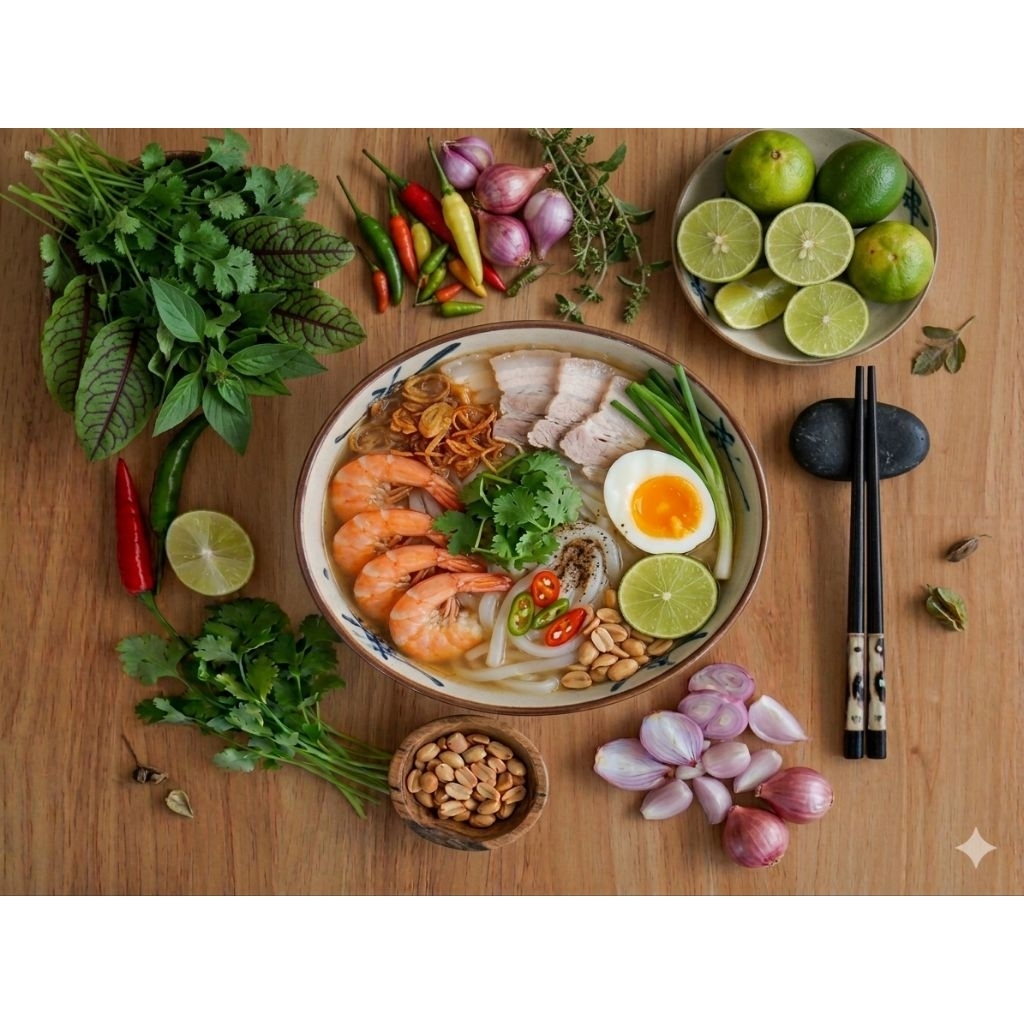 350g Bánh Canh Khô ( Mì Vắt) - Đặc sản Huế , dùng nấu bánh canh