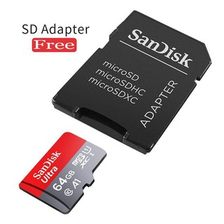 Thẻ Nhớ SanDisk Ultra 512 256 128 64 32GB MicroSDXC A1 Class 10 , Tốc Độ Đọc Lên Đến 150MB/s,Lưu Ảnh Video Ứng Dụng,