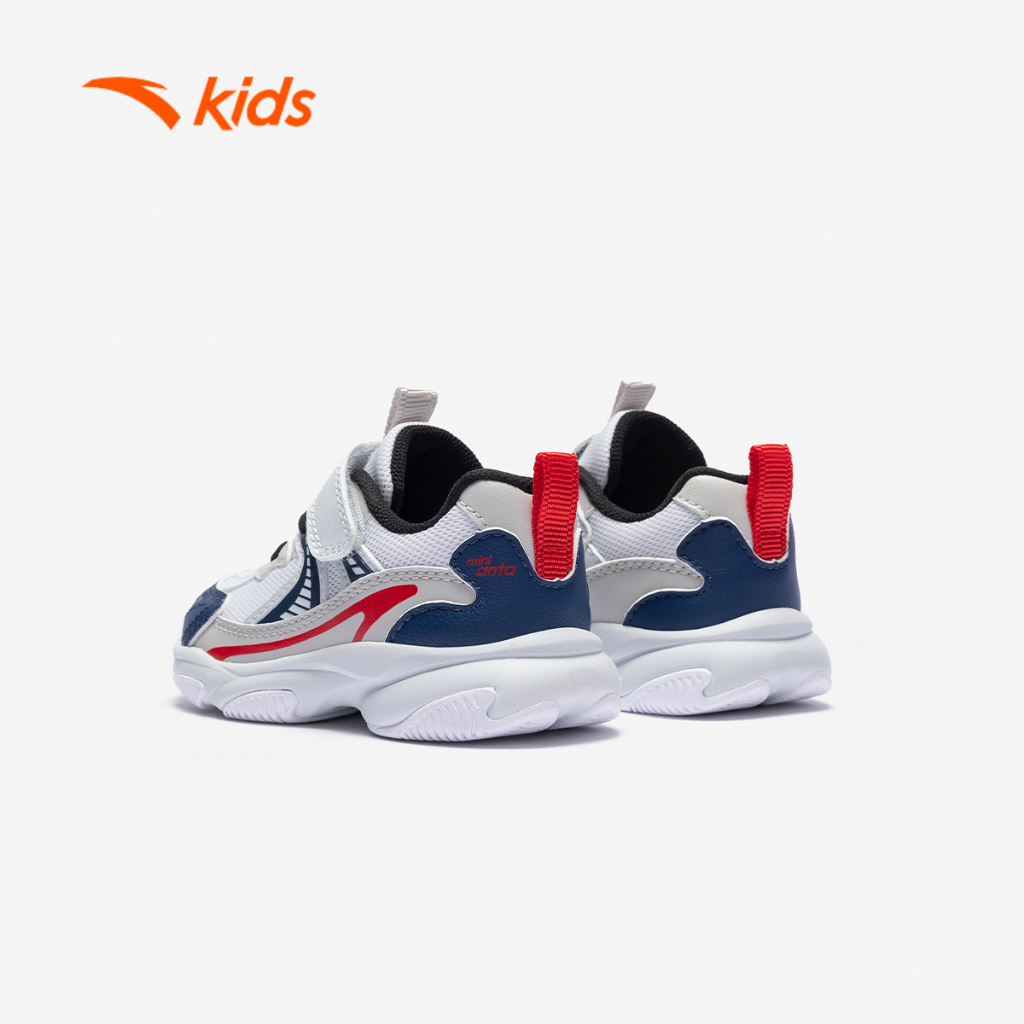 Anta Kids Giày Thể Thao Bé Trai Size 23-27 Êm Chân, Thoải Mái Vận Động A126C0004