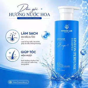 Dầu Gội Xả Hyeon Perfume Cao Cấp - Làm Sạch Da Đầu, Tóc Suôn Mượt Ngát Hương (Hyeon Lab)