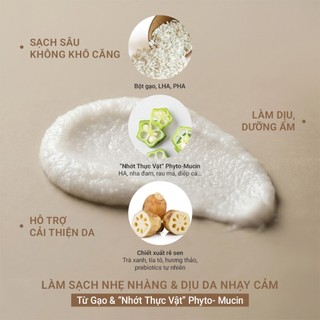 [MỚI] Bánh Rửa Mặt Gạo DaoiDa Làm Sạch & Dịu Da Trouble Calming Rice Pack Cleanser 120ML