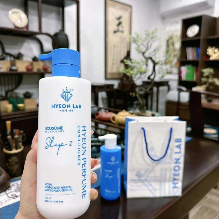 [Chính Hãng] Dầu Gội Xả Hyeon Perfume Cao Cấp - Làm Sạch Da Đầu, Tóc Suôn Mượt Ngát Hương (Hyeon Lab)