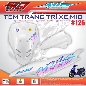 TEM XE MIO SPORT #126 (CHẤT LIỆU CAO CẤP - SIÊU NÉT - SIÊU ĐẸP - SIÊU CUTE)