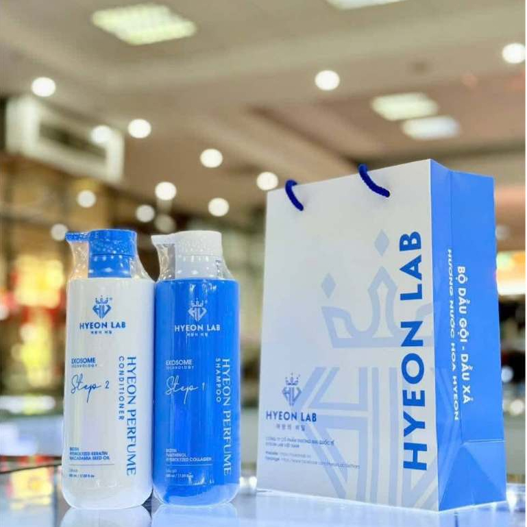 [Chính Hãng] Dầu Gội Xả Hyeon Perfume Cao Cấp - Làm Sạch Da Đầu, Tóc Suôn Mượt Ngát Hương (Hyeon Lab)
