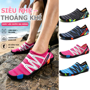 Giày Đi Biển NAM NỮ THỜI TRANG, Dép Đi Biển, Giày Lặn Biển, Giày Lội Nước Co Giãn Ôm Chân Siêu Nhẹ, Thoát Nước Nhanh Khô