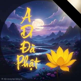 Balo danh hiêu A Di Đà Phật (44cm x 34cm)