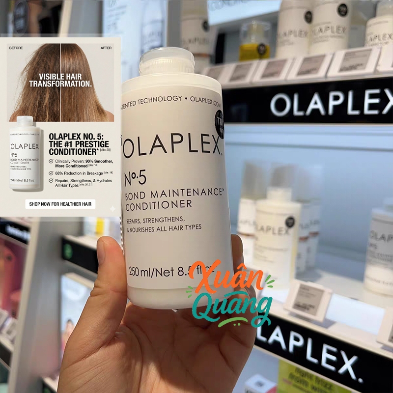 【Nhập khẩu chính hãng từ Mỹ】Bộ sản phẩm chăm sóc phục hồi tóc hư tổn OLAPLEX