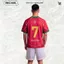 Áo Jersey Bóng Đá RICXIE Số 7-POR Nam Nữ - Thêu Nổi Cao Cấp, Thoáng Mát, Co Giãn Tốt, Form Boxy