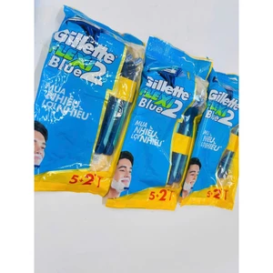 7 cây và 15 cây dao cạo râu gillette flexi blue 2 chính hãng