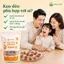Kẹo dẻo actiso Mộc Nam Traphacosapa thuần chay hương đào cho bé và người lớn