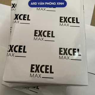 Combo 5  ram giấy photo excel max a4 70gsm 80gsm,  giấy in photocopy trắng mịn nhập khẩu