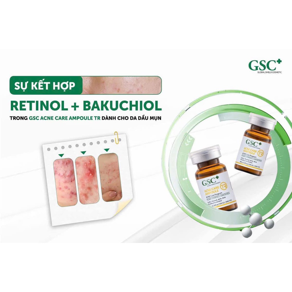 Tế Bào Gốc Mụn GSC - Giải pháp xử lý mụn tận gốc