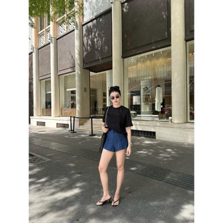 Áo Nữ Hoa Văn ZAYSID Tay Ngắn Mùa Hè Kèm Áo Bra GOÛT DE JUN