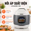 Nồi Áp Suất Điện Lock&King LK4160 6L 1000W Đa Chức Năng Nấu Nhanh Giữ Trọn Dinh Dưỡng