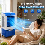 Quạt Điều Hòa Hơi Nước 45L 130W Cao Cấp - Quạt Làm Mát Không Khí, Gió Mạnh, Làm Mát Nhanh, Tiết Kiệm Điện, BH 12 Tháng — ảnh 5
