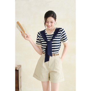 Quần Short Nữ LAMER FASHION Túi Chéo Tặng Kèm Thắt Lưng Trẻ Trung V64S26H001