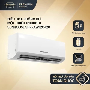 Điều hòa không khí Sunhouse 12000 BTU 1 chiều SHR- AW12C420