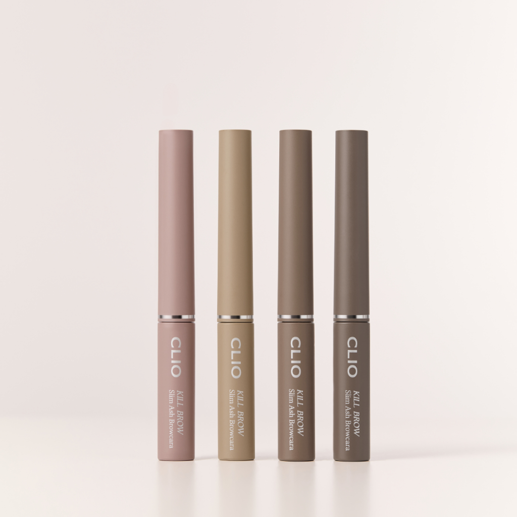 [Săn Sale] Mascara Chân Mày Bám Màu Lâu Trôi Clio Kill Brow Slim Ash Browcara 3g (màu 04 Ash Gray)