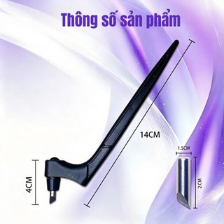 QUAFF Dao rọc giấy xoay 360° – an toàn, cầm như bút, cắt decal, giấy nến