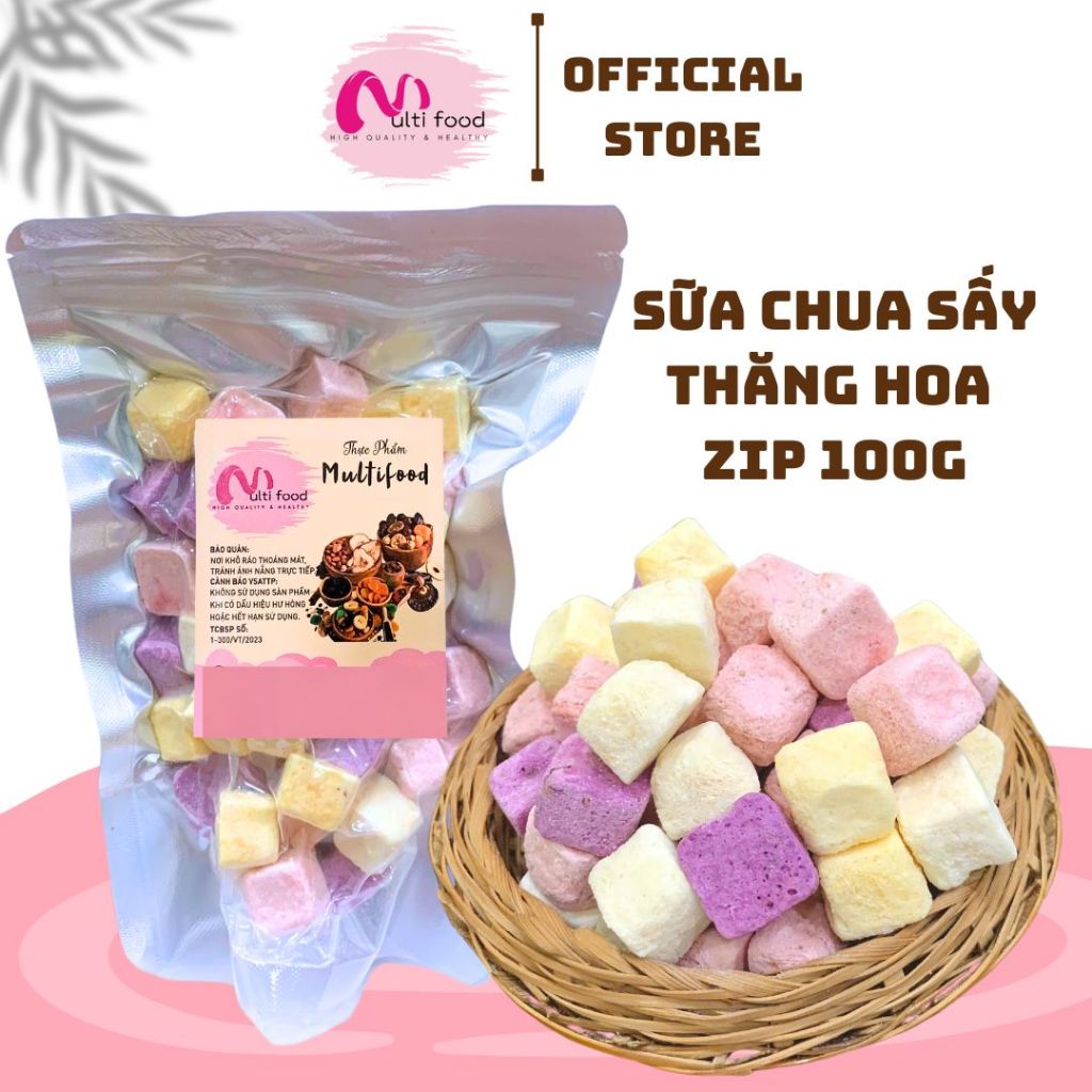 Sữa Chua Viên Sấy Thăng Hoa Vị Trái Cây – MULTIFOOD