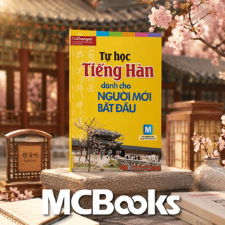 Sách - Tự học tiếng Hàn + tập viết tiếng Hàn dành cho người mới bắt đầu - Mcbooks Chính Hãng