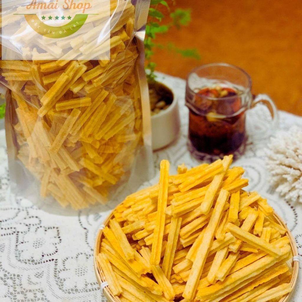SNACK KHOAI TÂY PHÔ MAI QUE CỌNG AMAISHOP VỊ CAY MẶN, GIÒN TAN ĐẬM VỊ, THIÊN CAY KÍCH THÍCH VỊ GIÁC