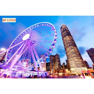 Tranh 3D Cảnh Đẹp Thành Phố Châu Âu Tranh 3D