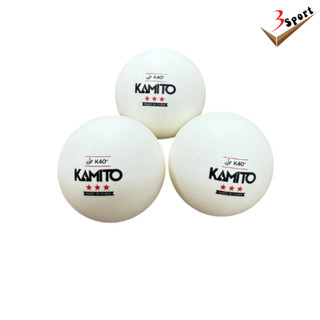 Quả Bóng Bàn Kamito 40+ 3 sao Chính Hãng