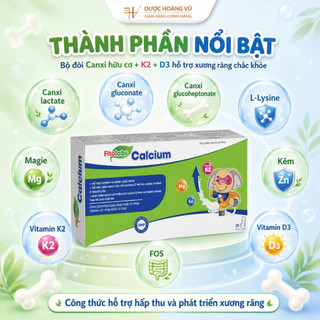 [✨GIÁ SỐC] Canxi Hữu Cơ Calcium Fitolabs Bổ Sung Canxi, Vitamin D3 K2, Hỗ Trợ Phát Triển Chiều Cao