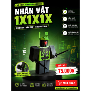[ROBLOX] Đồ Chơi Mô Hình 1x1x1x1 Roblox Forsaken Có Khớp Làm Quà Tặng - Trưng Bày