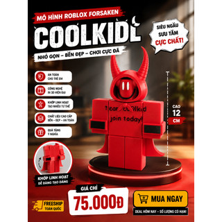 Đồ Chơi Mô Hình CoolKid Roblox Forsaken Có Khớp Quà Tặng - Trưng Bày