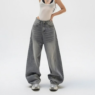 Quần Jean Bò Nữ Nam Unisex suông ống rộng Avo Avocado dáng phối đường viền nối thân cong size S-XXL