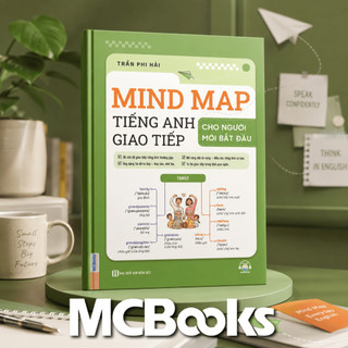 Sách - Mind Map Tiếng Anh Giao Tiếp Cho Người Mới Bắt Đầu - MCBooks Chính Hãng