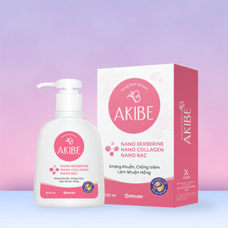[Quà Tặng] Dịch Vệ Sinh Phụ Nữ Akibe Dịu Nhẹ, Hỗ Trợ Vệ Sinh Phụ Nữ, Khử Mùi Vùng Kín Hằng Ngày