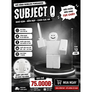 Đồ Chơi Mô Hình Subject 0 Roblox Forsaken Có Khớp Làm Quà Tặng - Trưng Bày