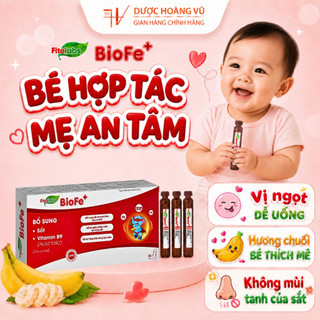 [✨QUÀ XỊN] Sắt Hữu Cơ Fitolabs BioFe+ Cho Bé Dễ Hấp Thu, Không Táo Bón, Hỗ Trợ Giảm Thiếu Máu
