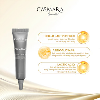 Gel Chấm Mụn Giảm Sưng Viêm -Gom Cồi Mụn Nhanh Casmara Sebocontrol Anti-blemish Gel 10ml