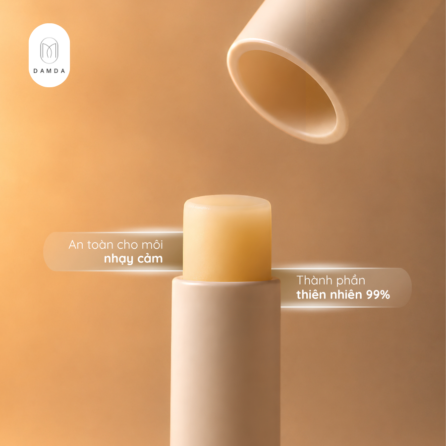 Son dưỡng môi chiết xuất mật ong SIORIS MORE THAN LIP BALM 4g | DAMDAVN