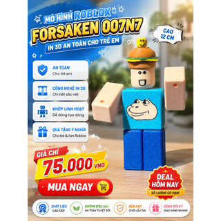 Đồ Chơi Mô Hình 007n Roblox Forsaken Có Khớp Làm Quà Tặng - Trưng Bày