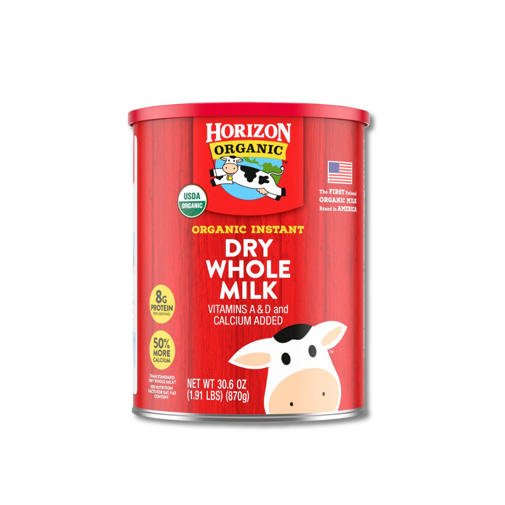 Horizon Organic Dry Whole Milk 870g Mỹ – Sữa Bột Hữu Cơ Nguyên Chất Giàu Canxi & Protein