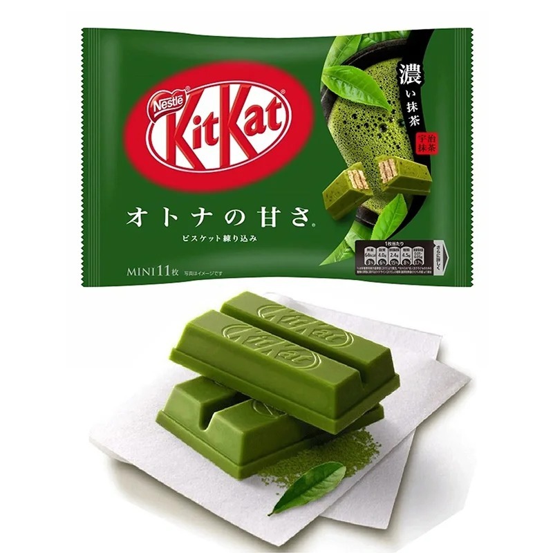 Bánh Socola KitKat Nhật Bản Vị Matcha, Socola Đắng, Milo, Truyền Thống - Wafer Nestlé Gói 9-11 Thanh