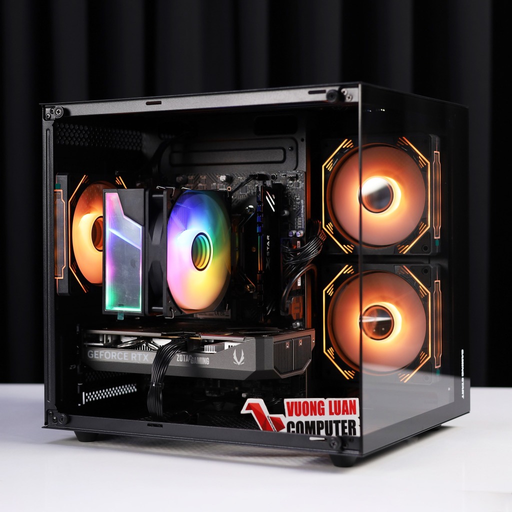 Bộ PC VLC02 case máy tính chơi Game Intel Core I5 12400F/ 16GB