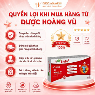 [✨QUÀ XỊN] Sắt Hữu Cơ Fitolabs BioFe+ Cho Bé Dễ Hấp Thu, Không Táo Bón, Hỗ Trợ Giảm Thiếu Máu